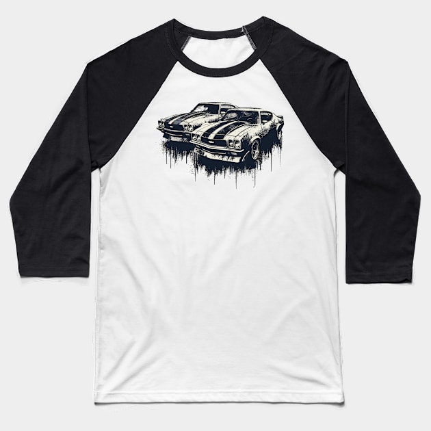 Chevrolet Monza Baseball T-Shirt by Vehicles-Art